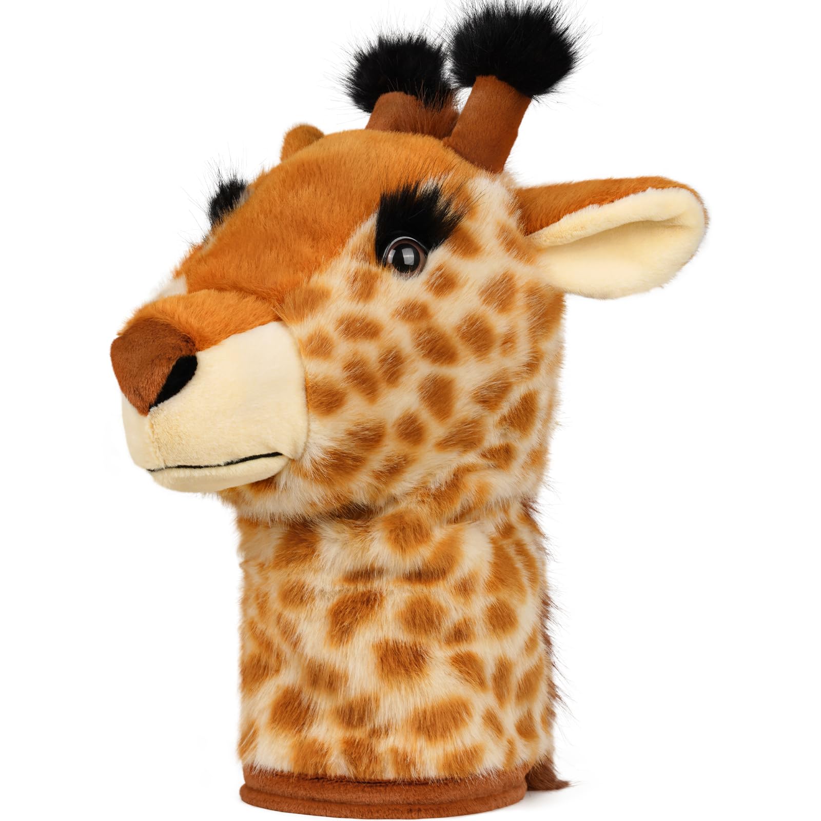 LZFAN Golf Club Covers for Woods and Drivers Funny Driver Headcover Animal Golf Club Head Covers Golf Gifts for Men Women Plush Giraffe — image 1