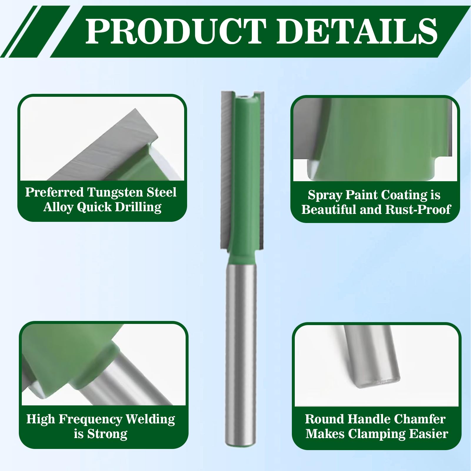 Straight Router Cutter Bit - Image 3