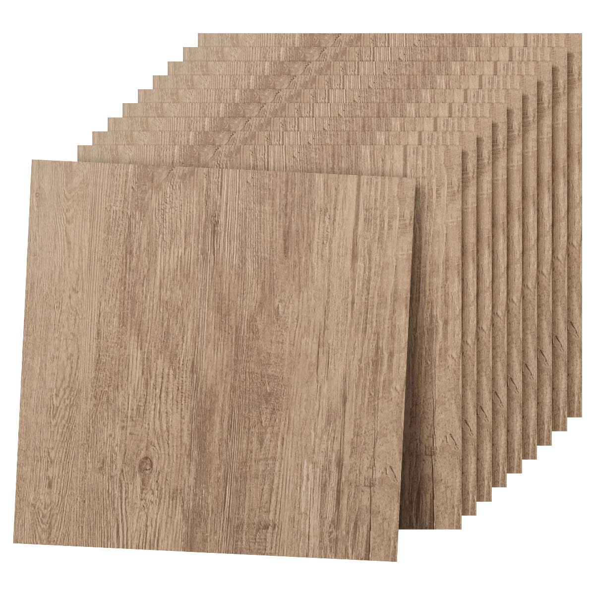 Papier peint autocollant imitation bois imperméable pour cuisine et salle de bain x20