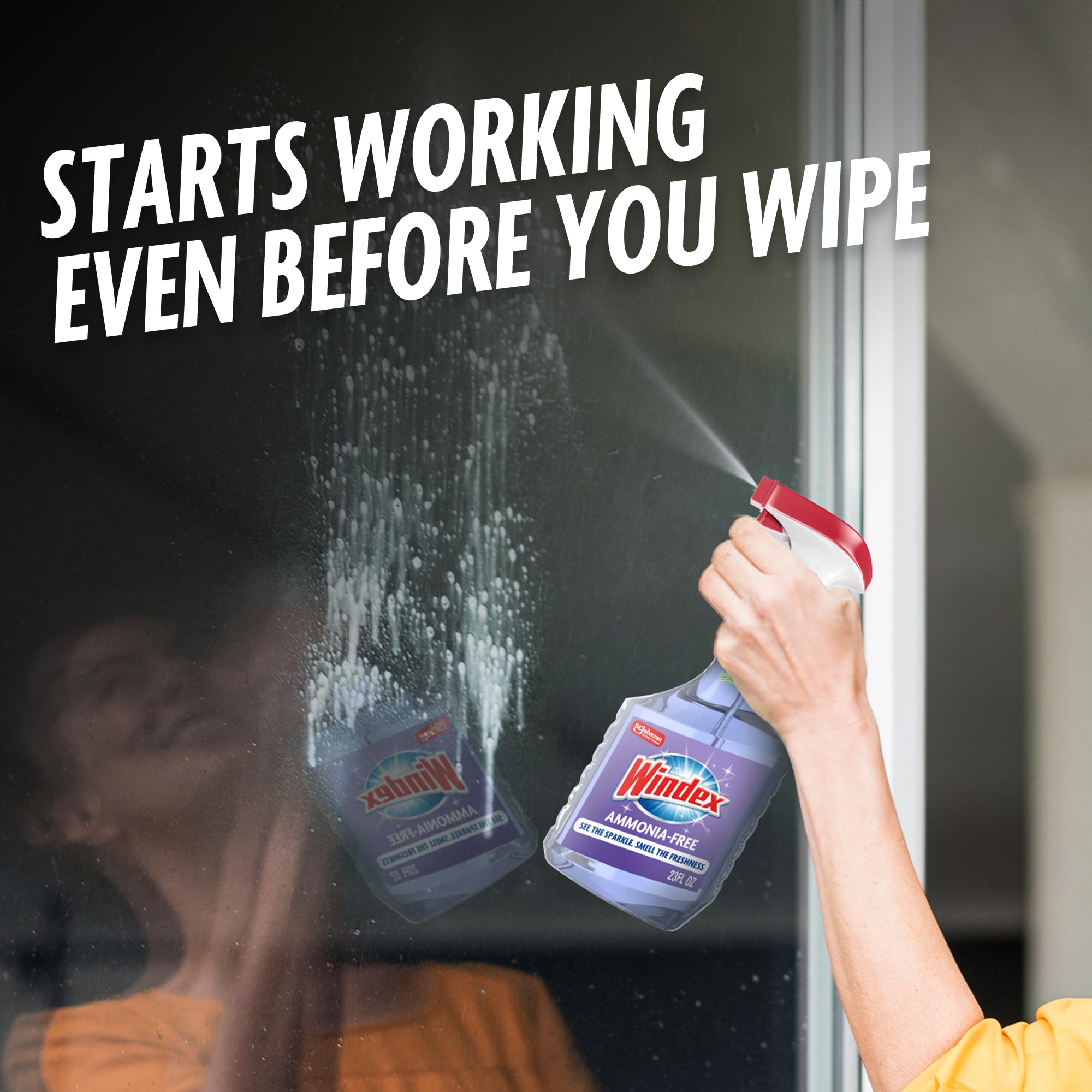 Amazon.com: Windex Glass and Window Cleaner Spray Bottle, Ammonia 