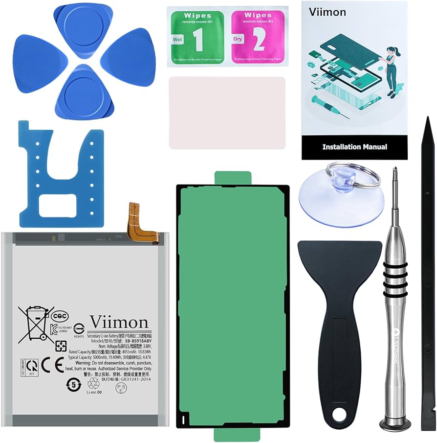 Amazon.com: Viimon for S23 Ultra Battery Replacement Kits (New Amazon.com: Viimon for S23 Ultra Battery Replacement Kits (New