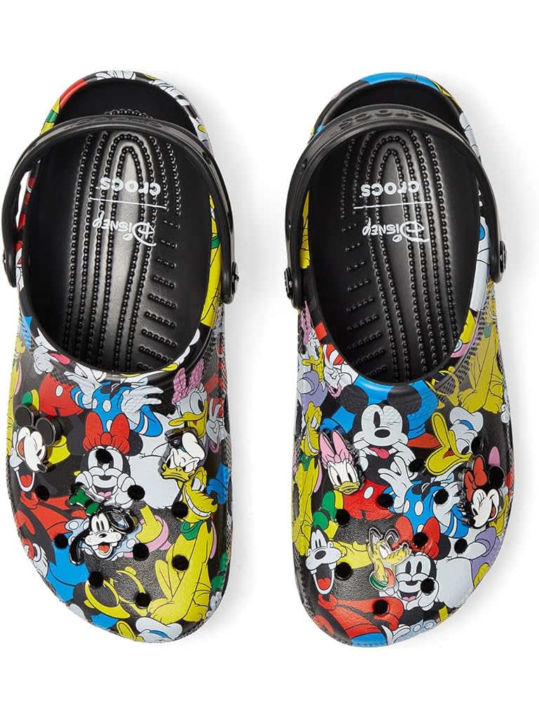 Black Crocs Disney Mickey Mouse Clogs