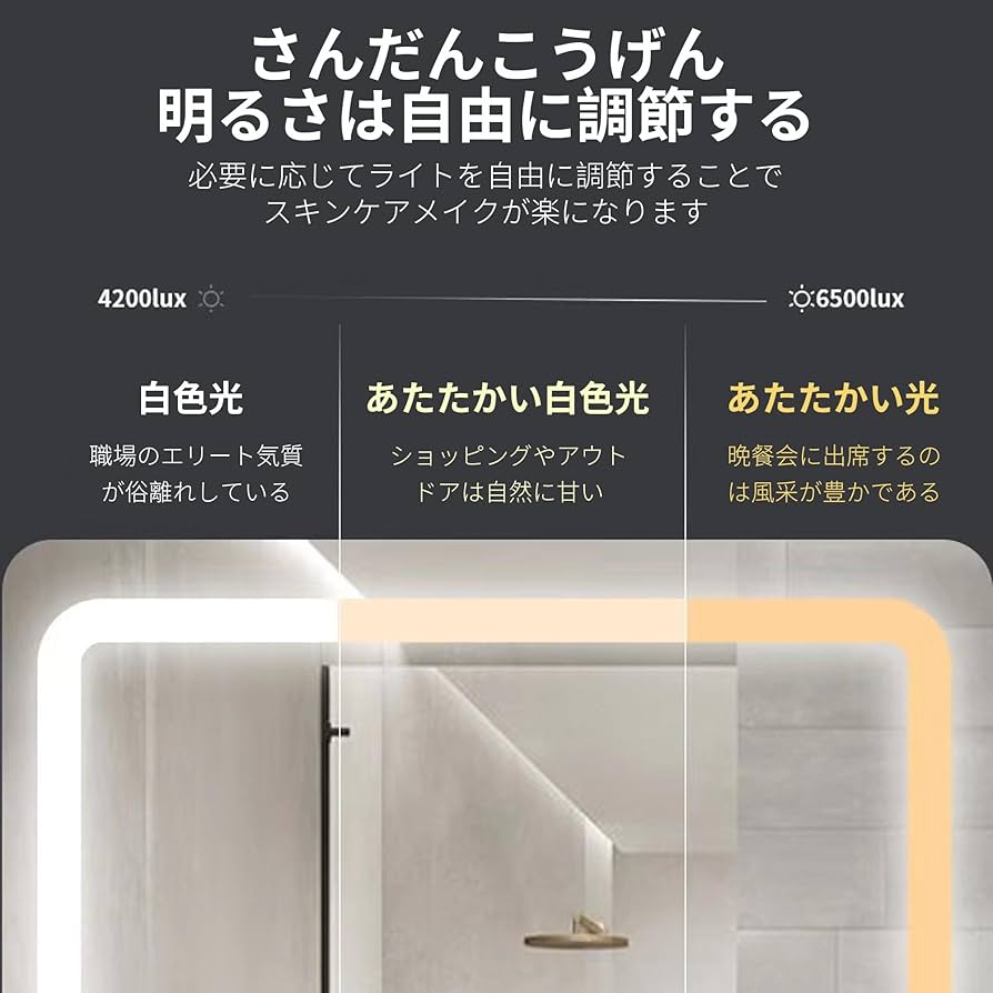 燭台付き鏡 Amazon.co.jp: AAGWW 浴室 鏡 曇り止め 風呂 鏡 曇り止め 洗面台