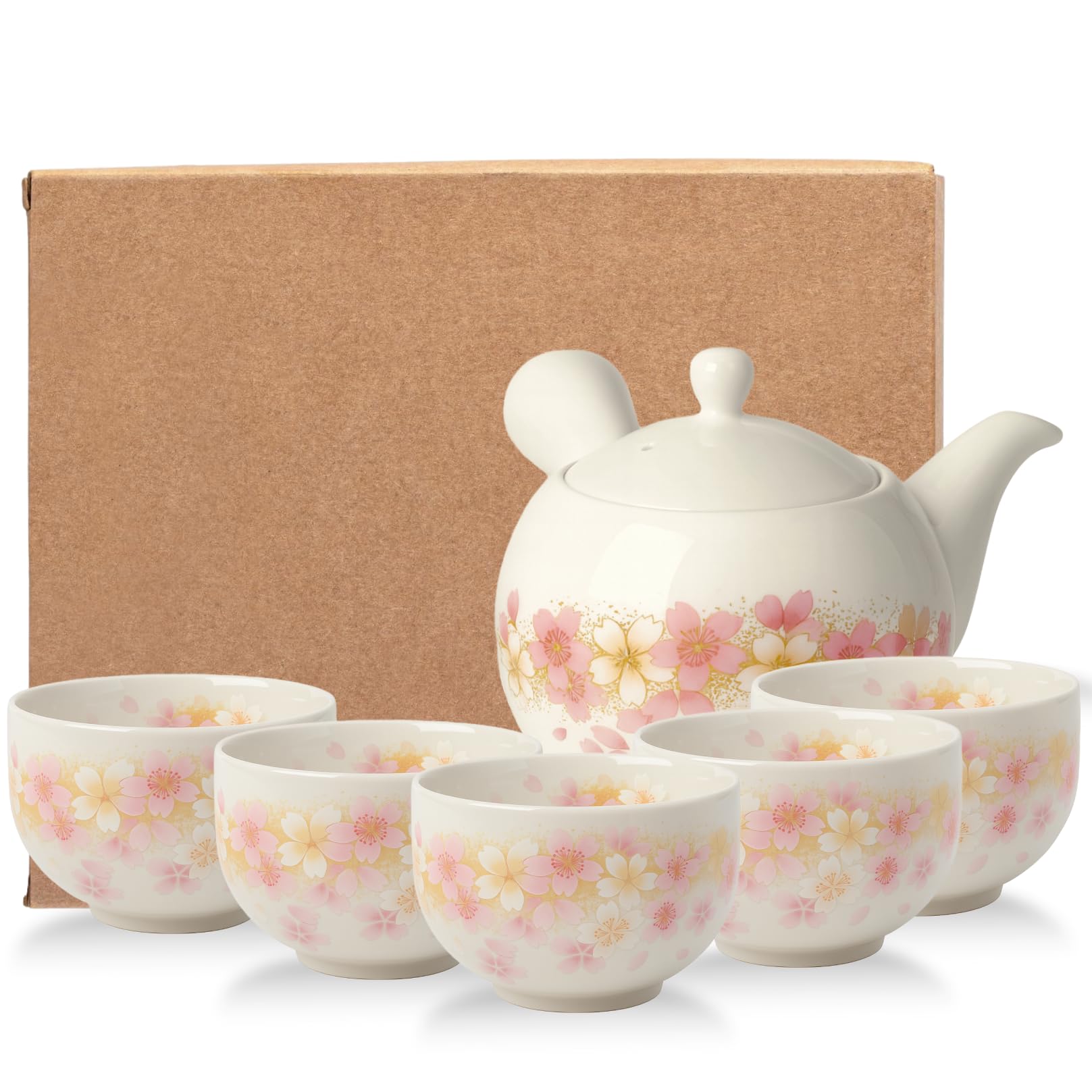 Amazon.com | JapanBargain 4701, Japanese Tea Set Porcelain Teapot