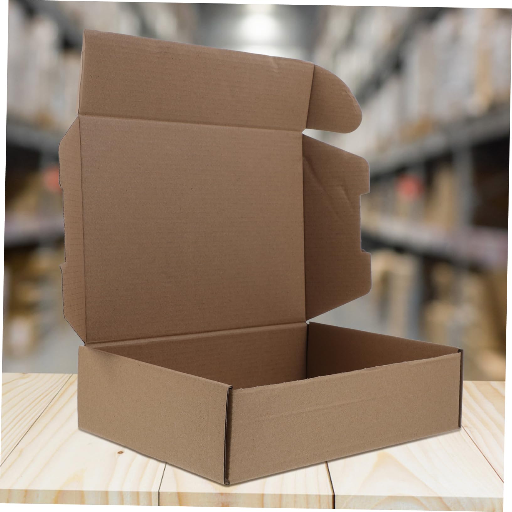 Veemoon 25 Piezas Cajas De Papel Exprés Cajas De Embalaje Para Almacenamiento Para Envío Planas Para Pequeñas Empresas Portátiles