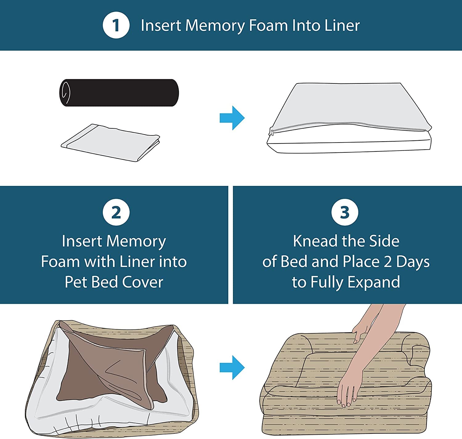 friends forever orthopedic dog bed lounge sofa removable cover