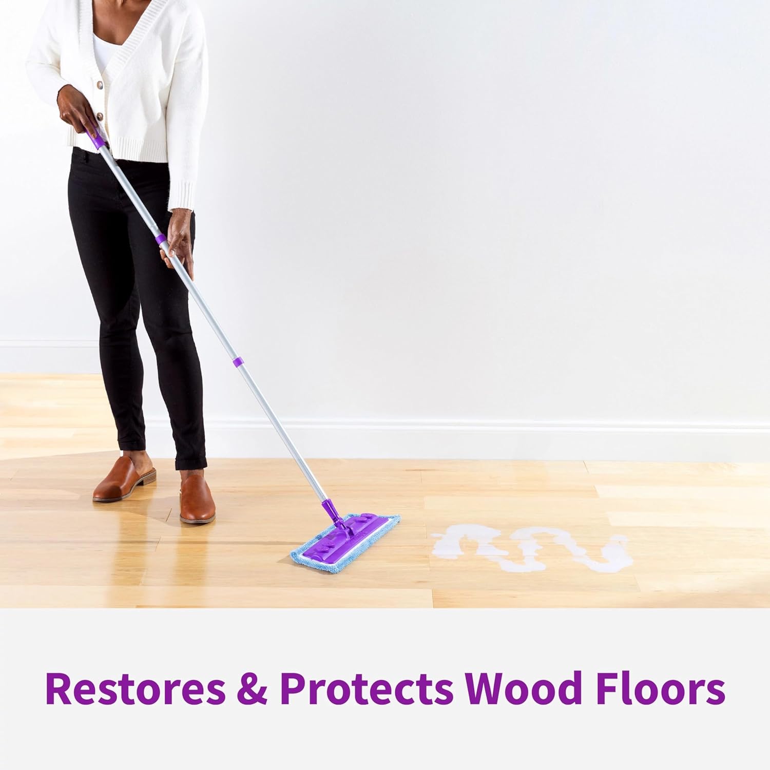 Rejuvenate Professional Wood Floor Restorer Fills Scratches, Seals And Protects Wood Flooring For A Matte Satin Finish, 1 Gallon
