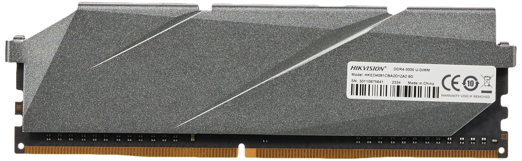 Hikvision Módulo de Memoria RAM 8 GB / 3200 MHz / UDIMM / Disipador Pasivo