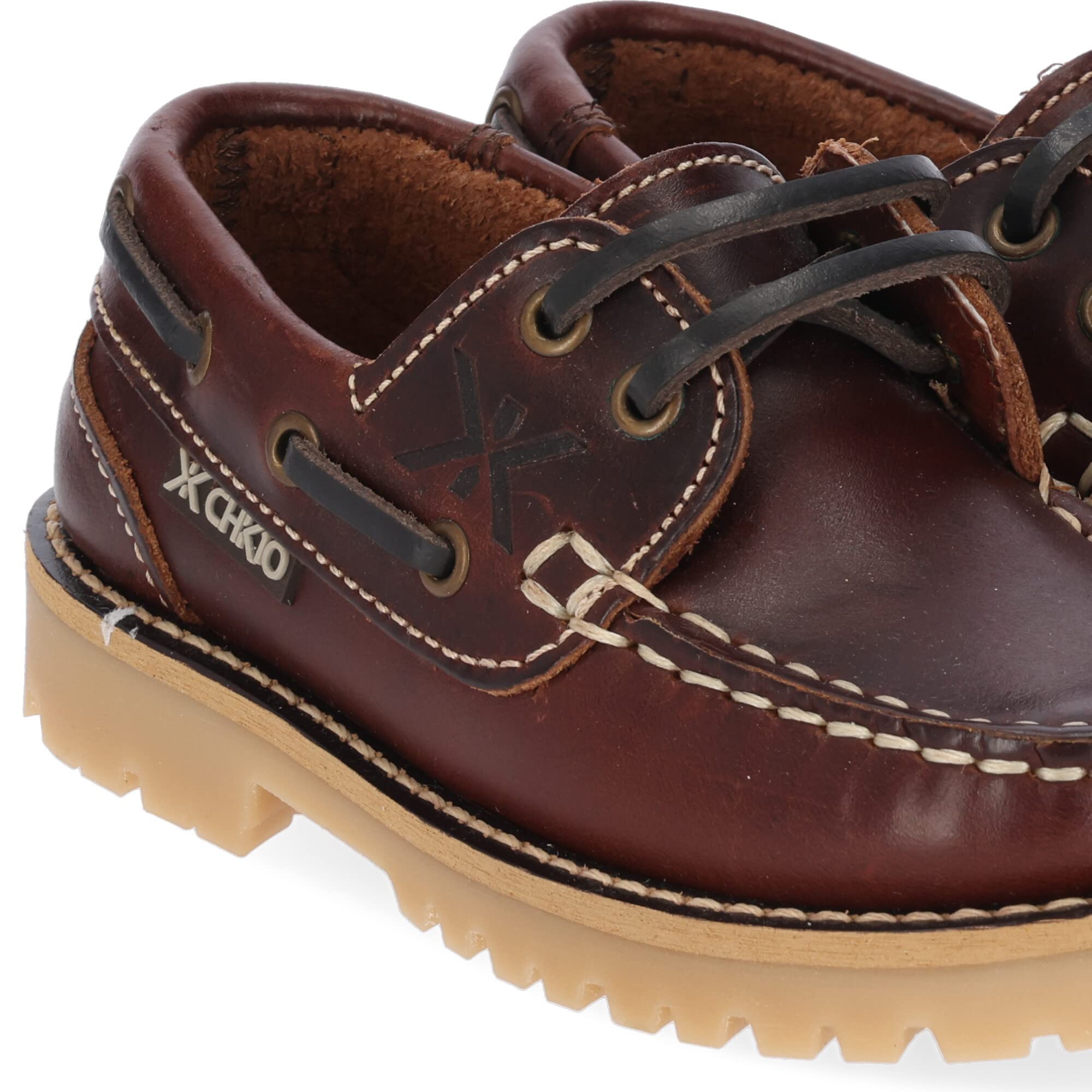 CHIKA10 KIDS LEATHER Nautic Kids 01 Coñac/Conac