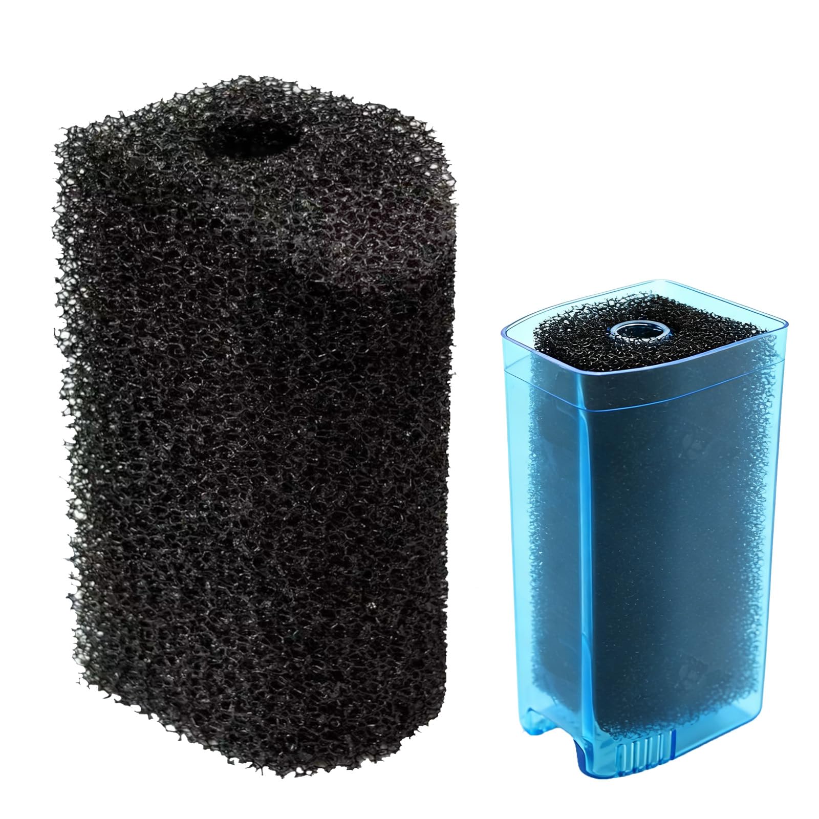 Aquarium Filter Sponge Replacement Bio-Sponge, Compatible with Penn Plax Cascade 600 Filter, Provides Physical and Biological Filtration for Aquariums-1 Pack