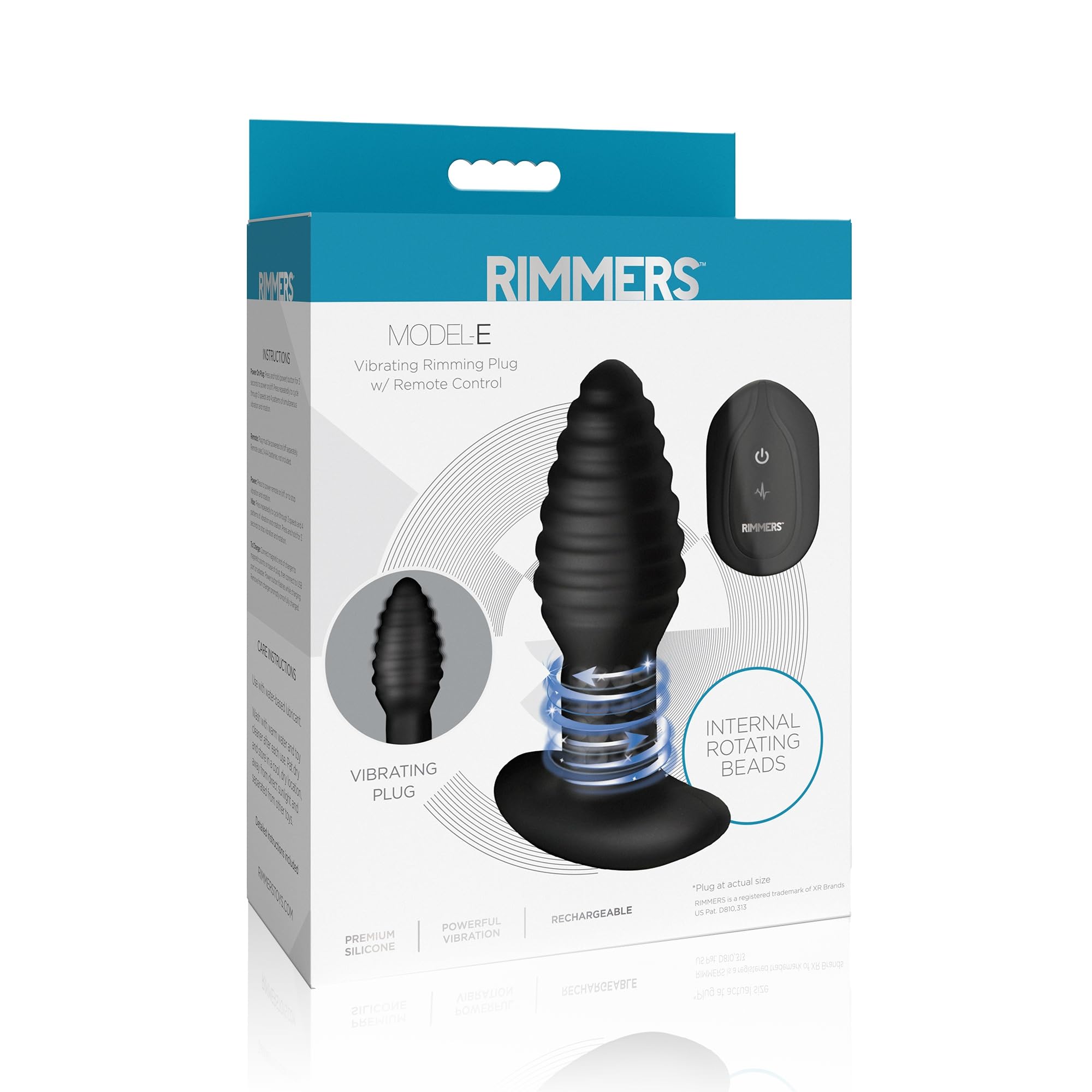 DeepRim - Vibratore anale con telecomando
