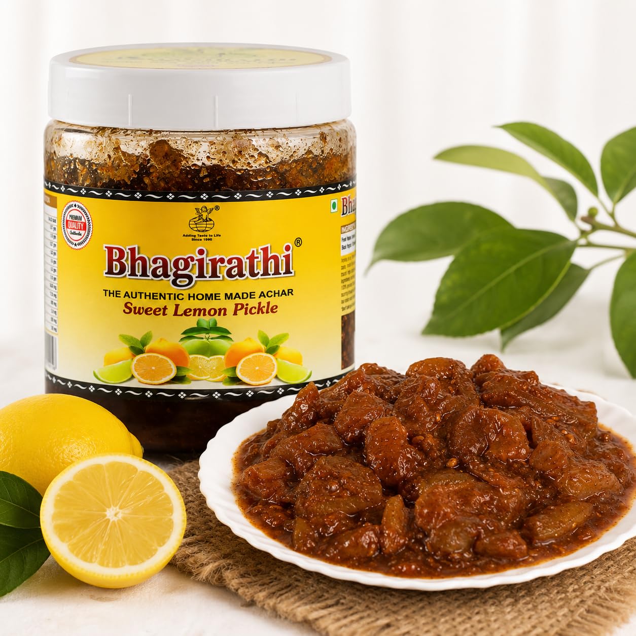 Bhagirathi Lemon Sweet Masala Pickle/Achar (500g)-image-41