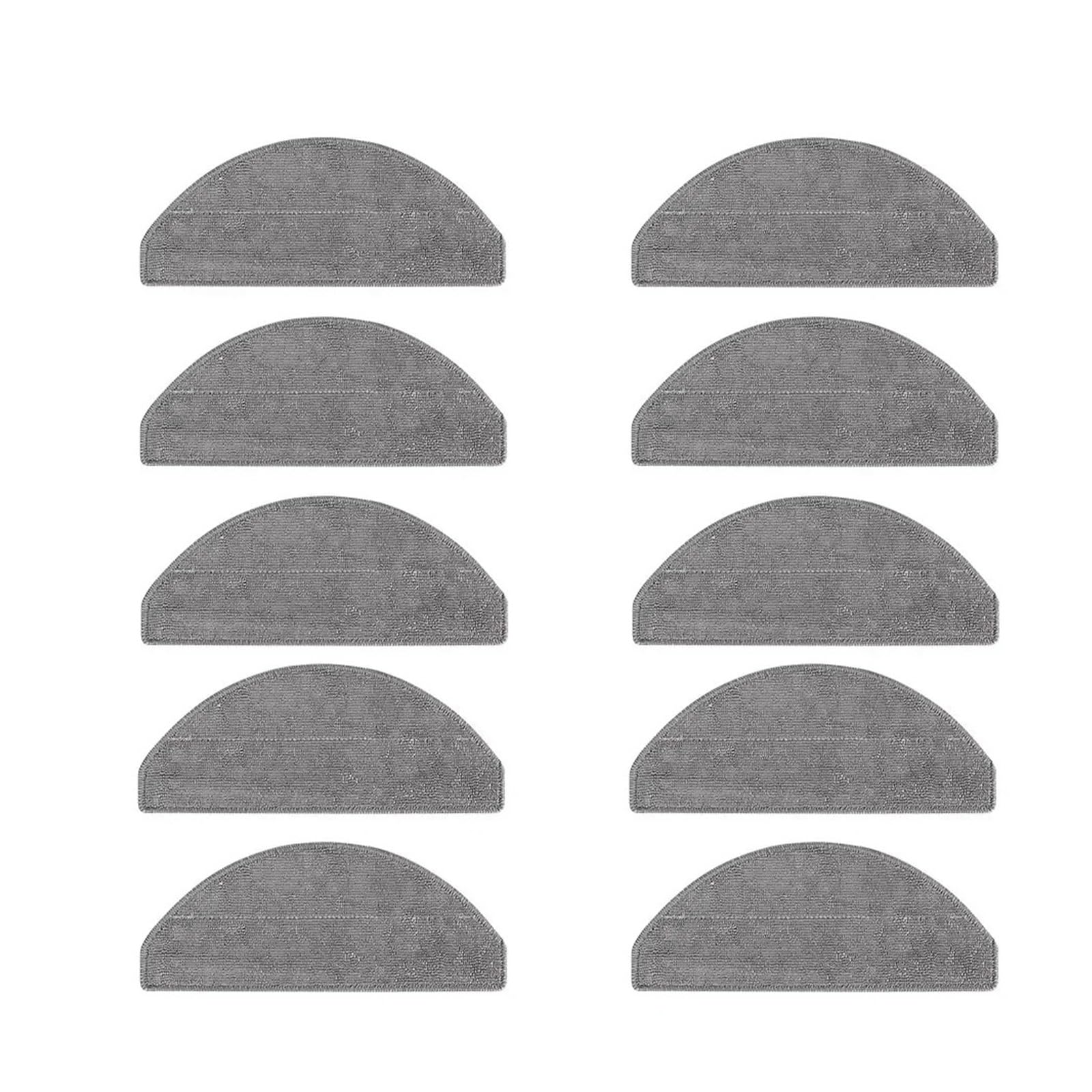 HIZON Sweepping Robot Mop Cloths ，Compatible For Roborock， Q7 M5/Q7TF/Q7TF+/L5/L5+/Q7T+/Q7B Robot Vacuum Cleaner Replacement Parts(SET5)