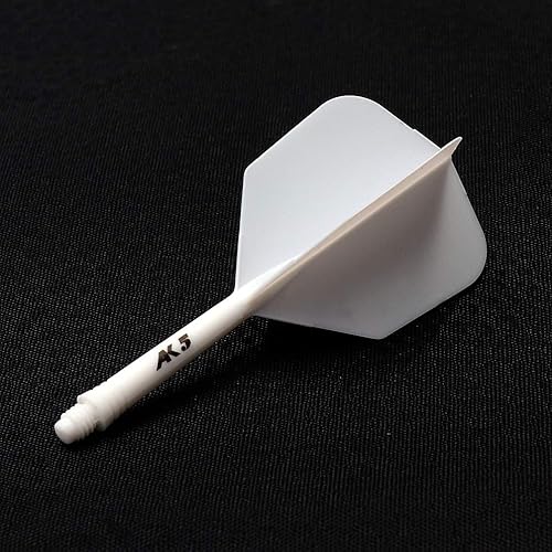 Miniatura 33 de CUESOUL 6 piezas de eje de dardos integrado ROST y vuelos Longitud de la caña: 1.102 in