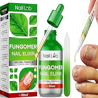 NAIL LAB Premium Natural Nail Care Routine with Tea Tree Oil - Toenail Fungus Treatment Extra Strength - Antifungal Pen for Fingernail Repair - Renews Damaged and Discolored Nails