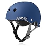 80SIX Triple Certified Multisport Helmet - Ideal for Bike, Scooter, Skateboard, Roller Skate and Inline Skate