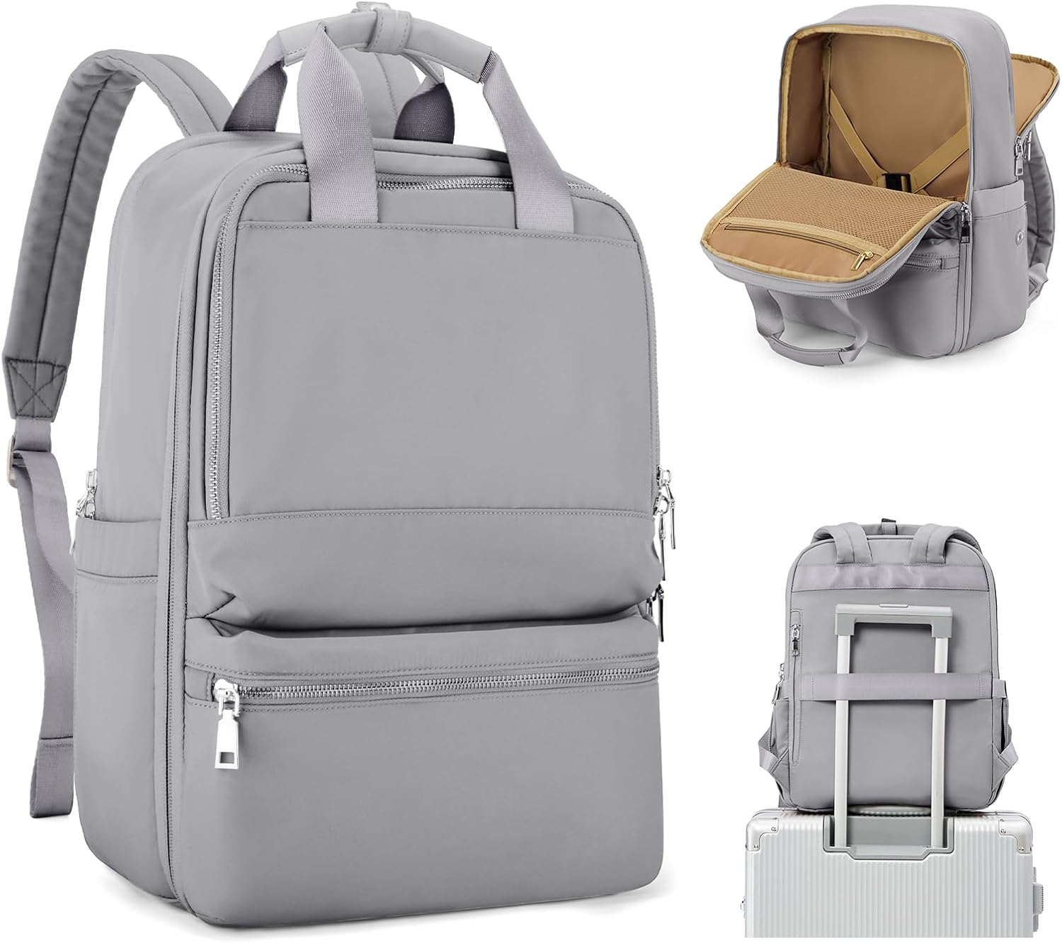 wepadre Carry On Backpack For Airplanes Travel Backpack