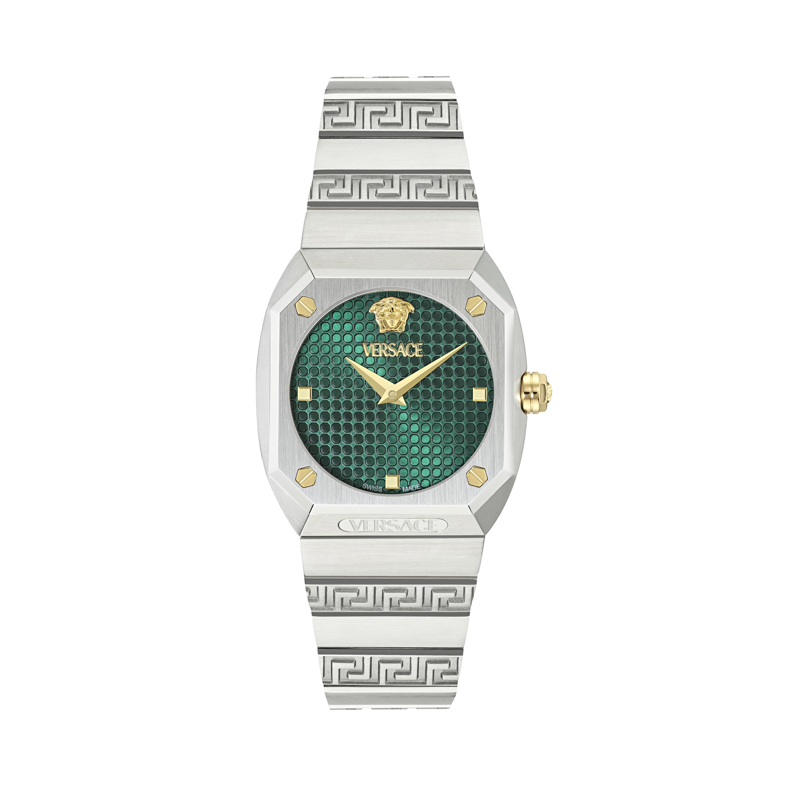 Versace Silver Womens Analogue Watch Antares VE9E00424