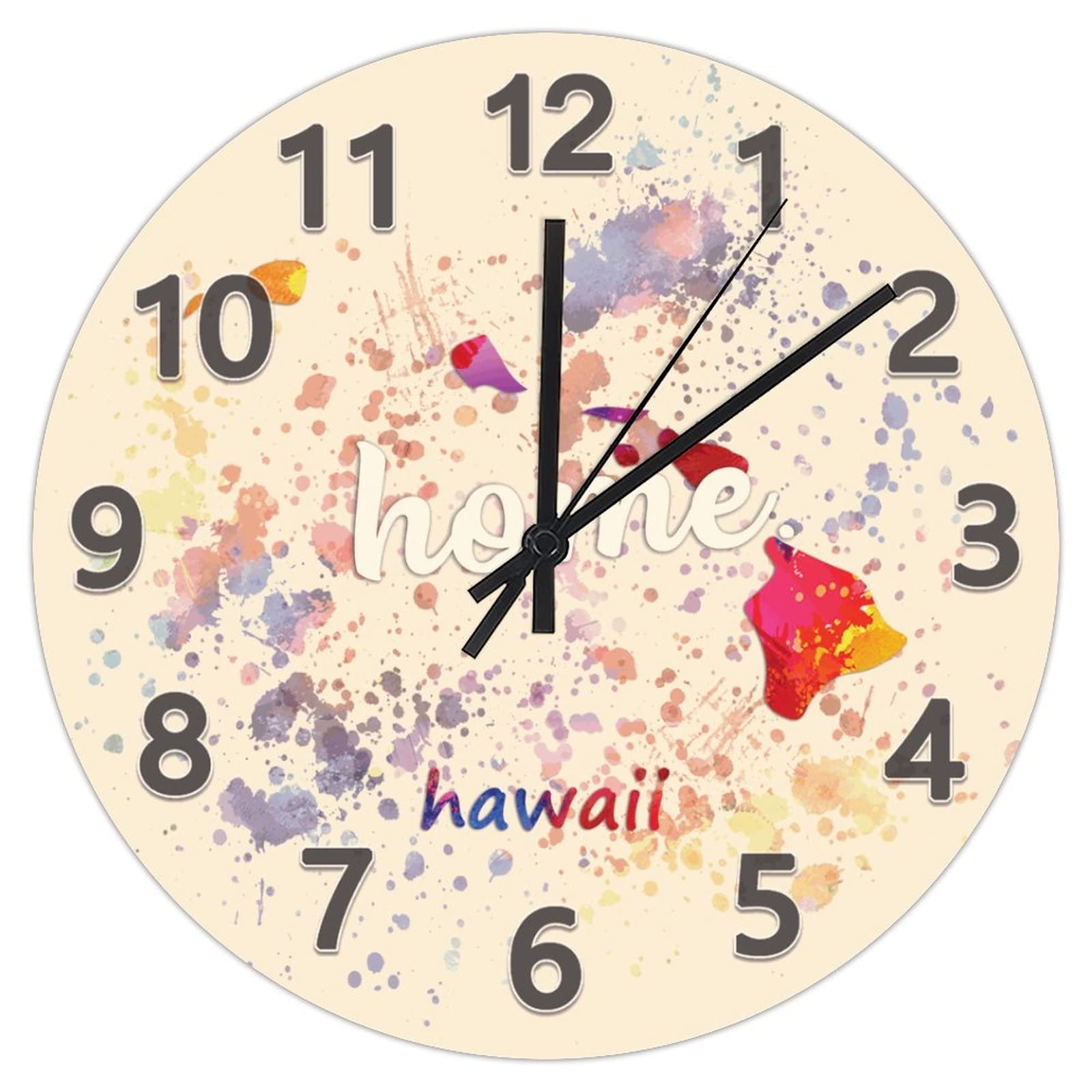 Horloge murale sans tic-tac pour retrouver le sommeil au calme