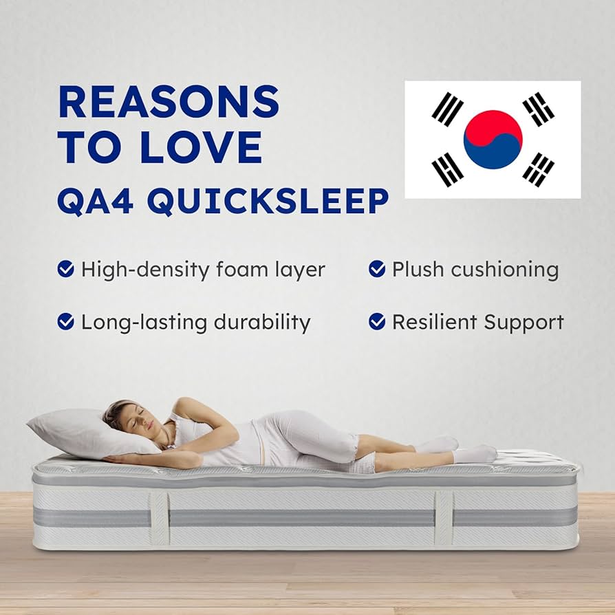Amazon.com: QUICKSLEEP QA4 Z Cube Mattress, Premium 11.5