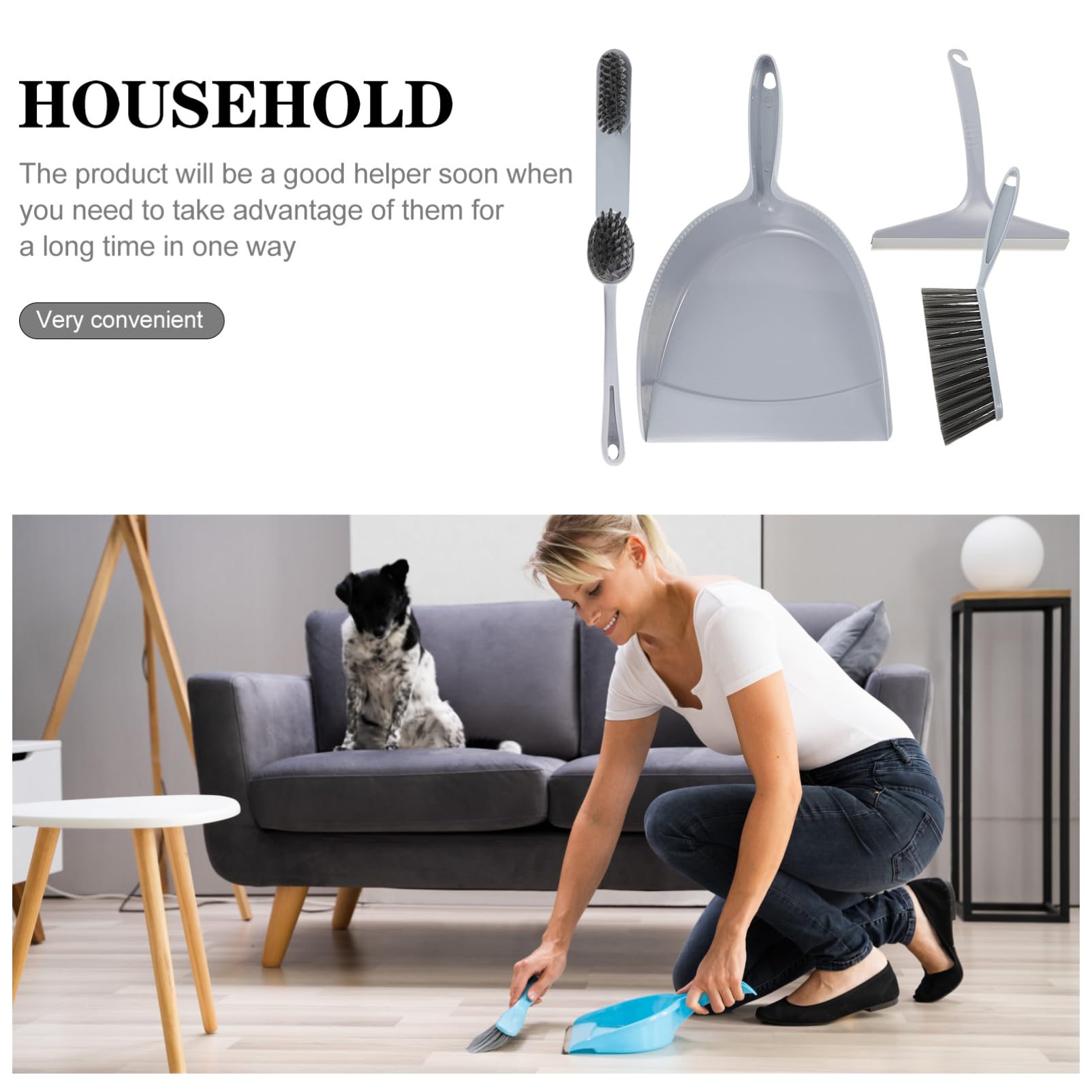 TOVINANNA 5pcs Cleaning Brush Mini Broom Pp Purple Mini Brooms Small Cleaning Brush for Desk The Pet