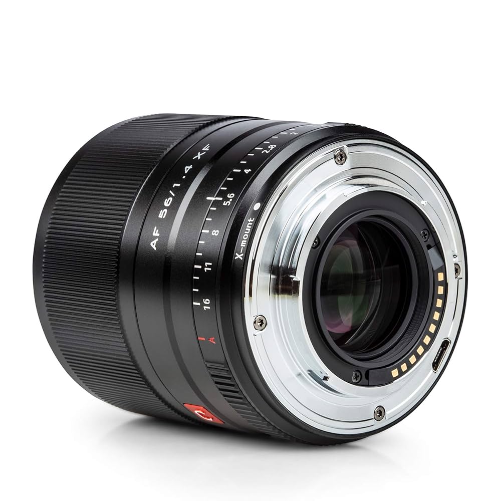 フジ Xマウント XF-56mm F1.4 VILTROX フィルタ付 VILTROX AF 56mm f1.4 XF Obiettivo Ritratti Lente Messa a