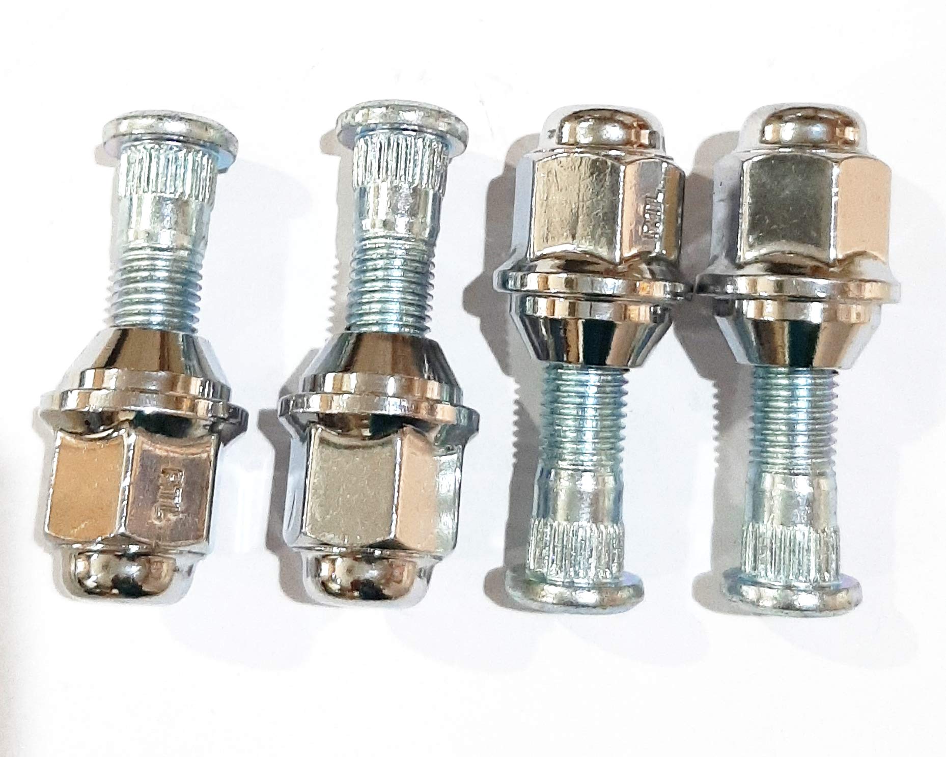 RTL Wheel Stud/Bolt W/Nut for I-10,I-20 Xenent,Verna Set of 4 Pcs