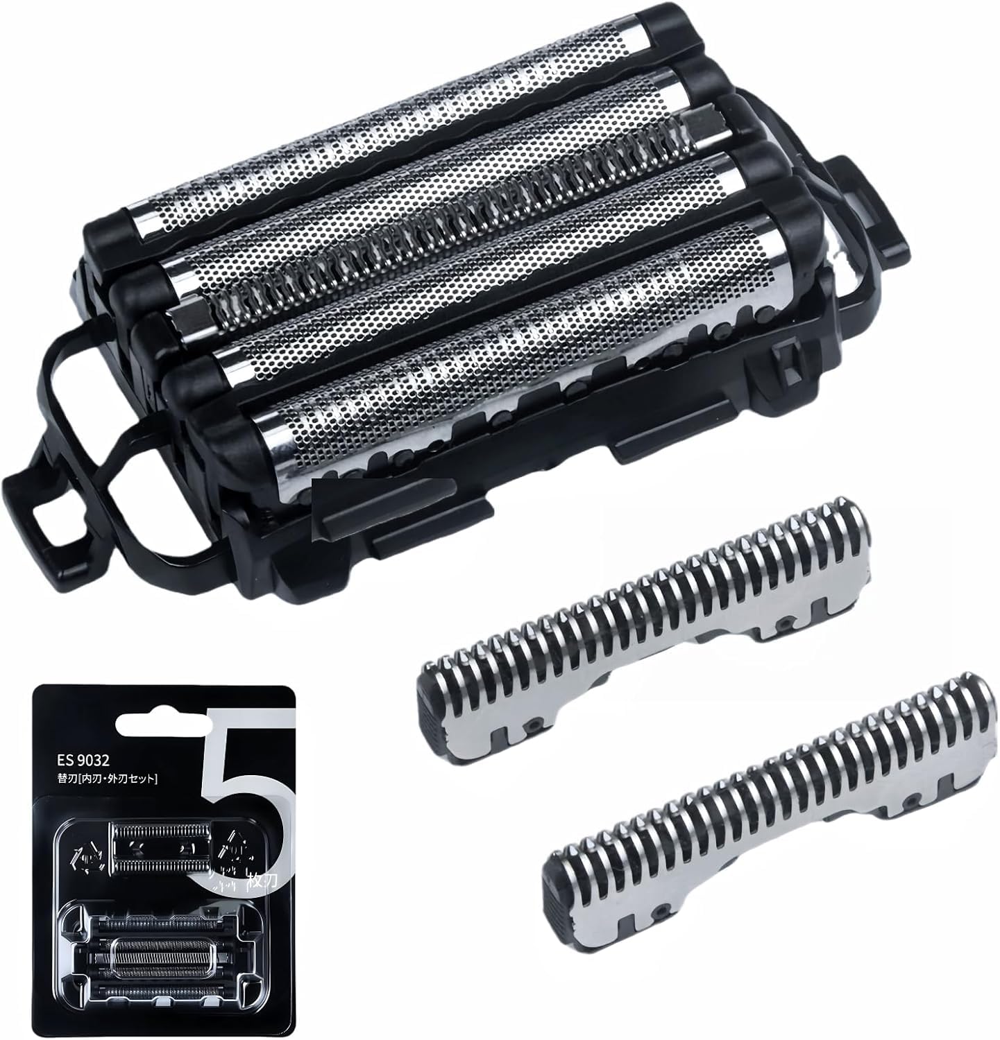 Men's Shaver Replacement Outer & Inner 5-Blades for es 9032 es 9173 es9170 LM51 LV74 LV54 Electric Shaver Head Cutter Blade Set Accessories es-LV97, es-LV67, es-LV95, es-LV65