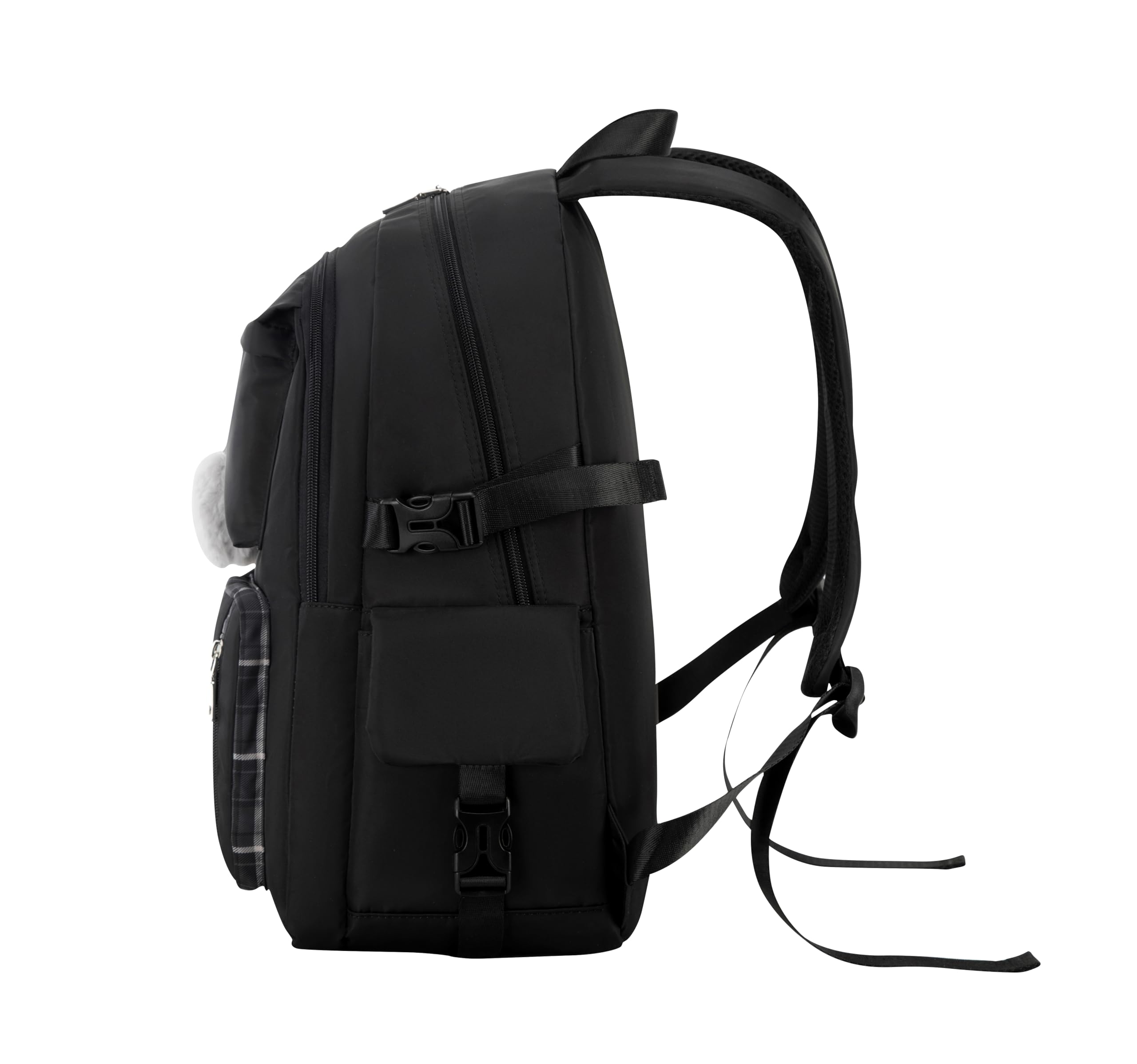 Acmebon Sac à dos imperméable à l'eau d'école pour les fille élégant avec impression Noir