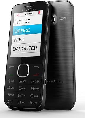 Alcatel 20-05D Telefono Cellulare Dual SIM Antracite Italia Alcatel 20-05D Telefono Cellulare Dual SIM Antracite Italia