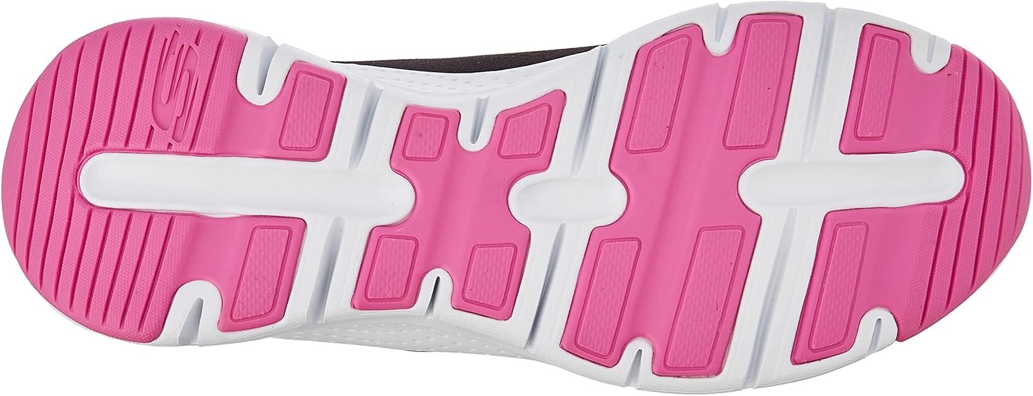 Skechers Women's Low-Top Trainers, Black (Black Mesh/Trim BBK), 6.5 - Image 4