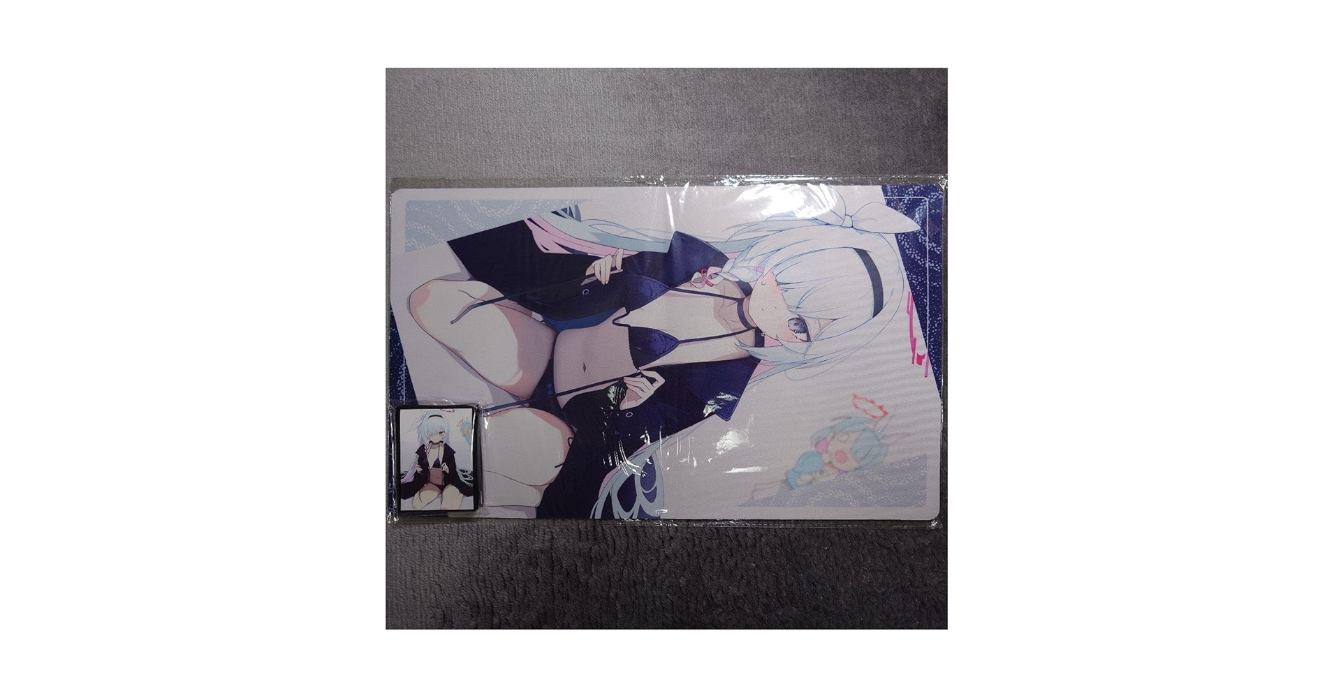 α1 ブルアカ 着替え&黒い下着 プラナ スリーブ&プレイマット Amazon.co.jp: α1 ブルアカ 黒下着&着替え プラナ スリーブ