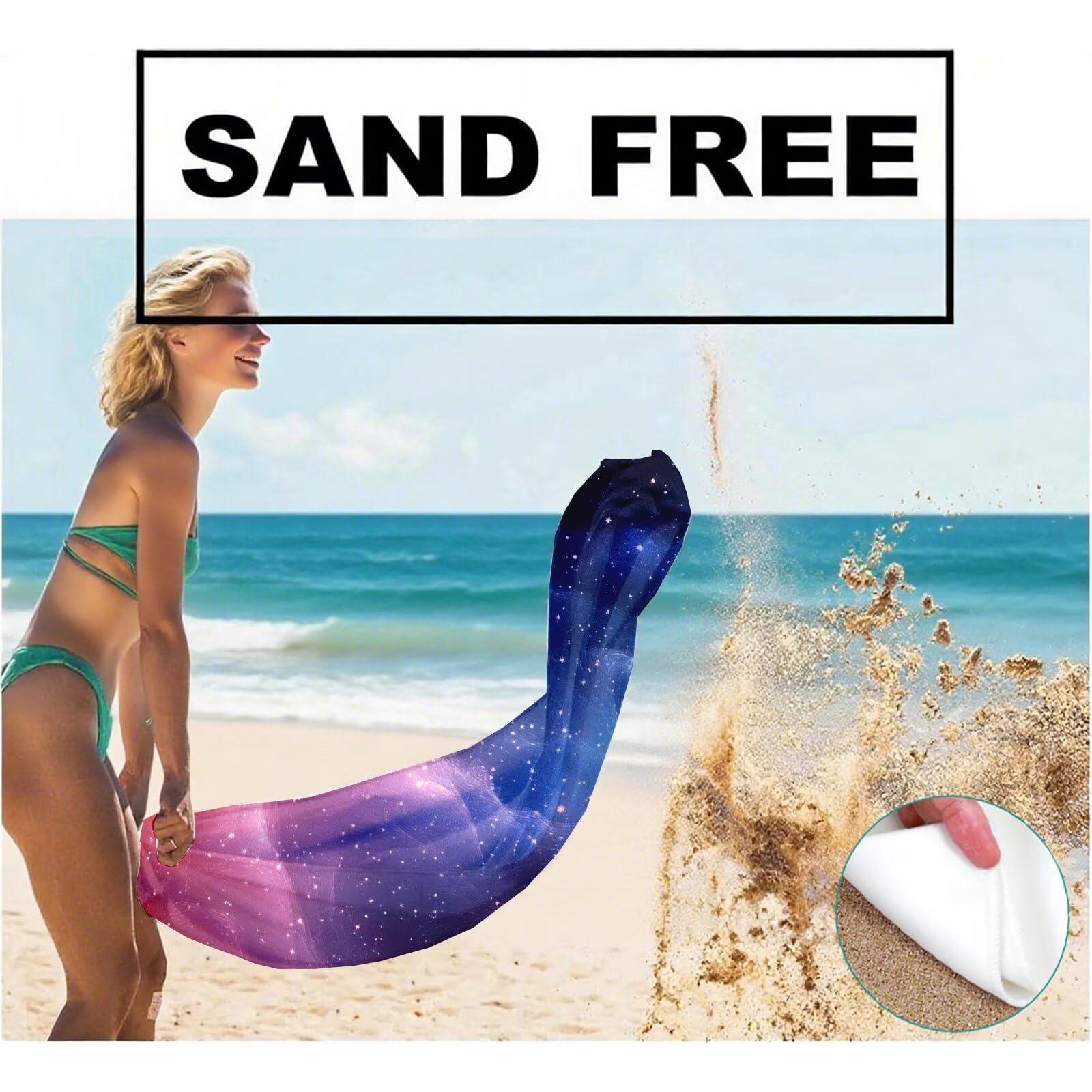 Serviette de Plage XXL 100x200 cm,Abstrait Serviette Plage Microfibre avec Séchage Rapide, Anti-Sable, Absorbante Fonction Design pour Vacances Piscine Pique-Nique Voyages Yoga, Cadeau Femme Q-900
