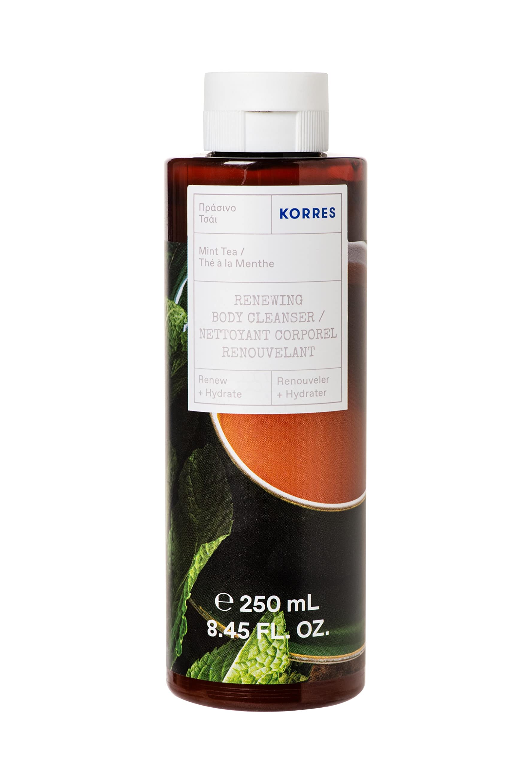 KORRES Renewing Body Cleanser, Mint Tea, 8.45 fl. oz. : Amazon.ca