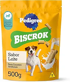Biscoito Pedigree Biscrok Para Cães Adultos Raças Pequenas, 500 g