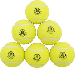 Mozi Sports Cricket Tennis Balls Heavy Rubber Tennis Balls for Cricket