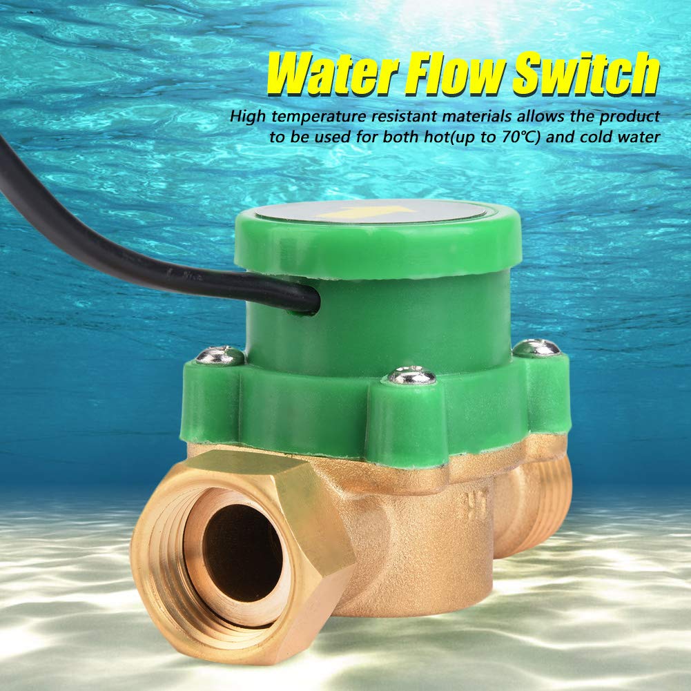 Flussostato Dell'Acqua 220V, Pompa Dell'Acqua Boost Pump Interruttore Intelligente Ht-200 (Da 1/2 Pollice A 1/2 Pollice) Valvola di Controllo Automatica Della Pressione Elettronica Spina Anderson