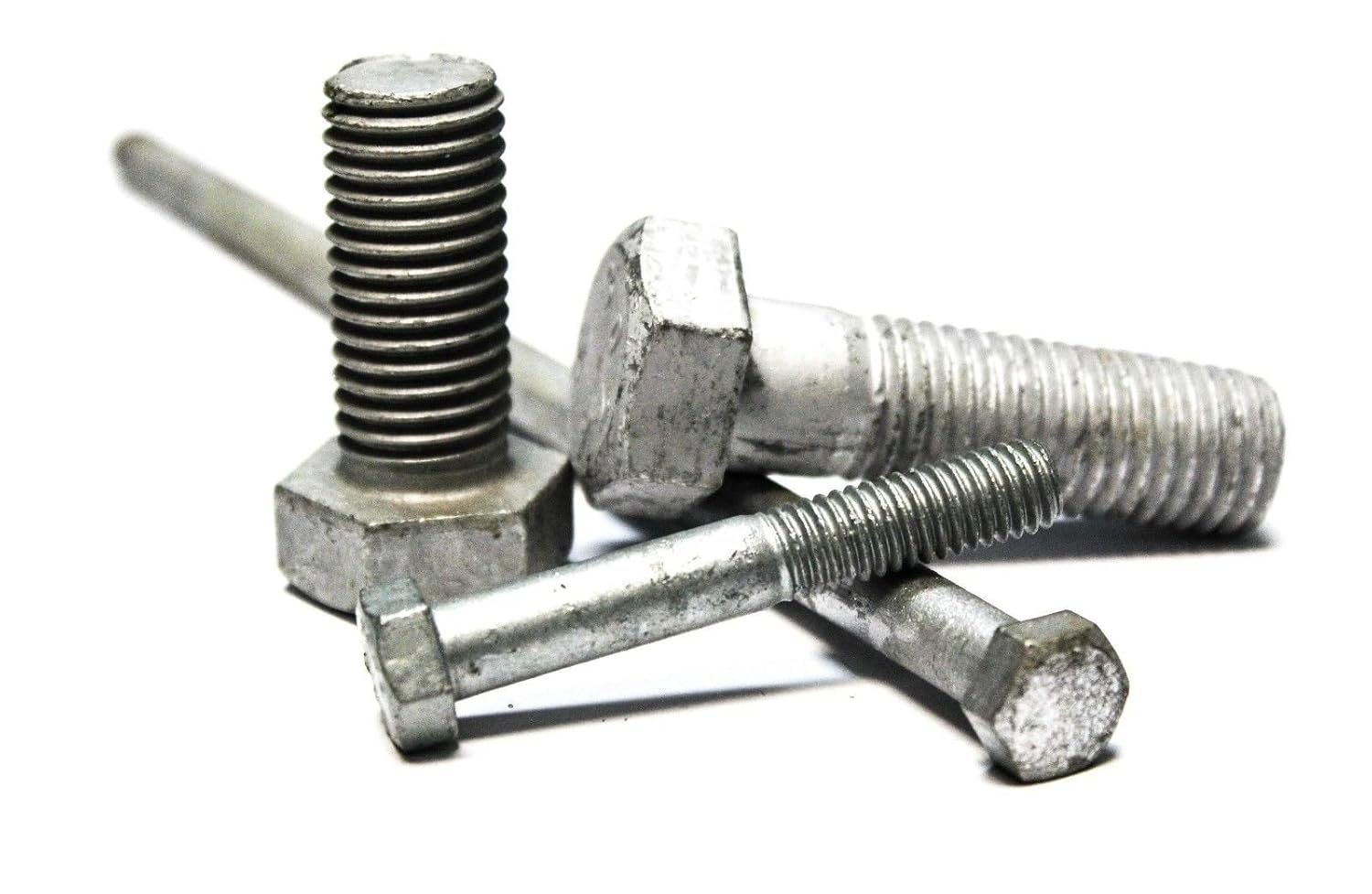 (3500) 1/4x1 Hex Bolt (Partially Threaded) - Hot Dip Galvanized
