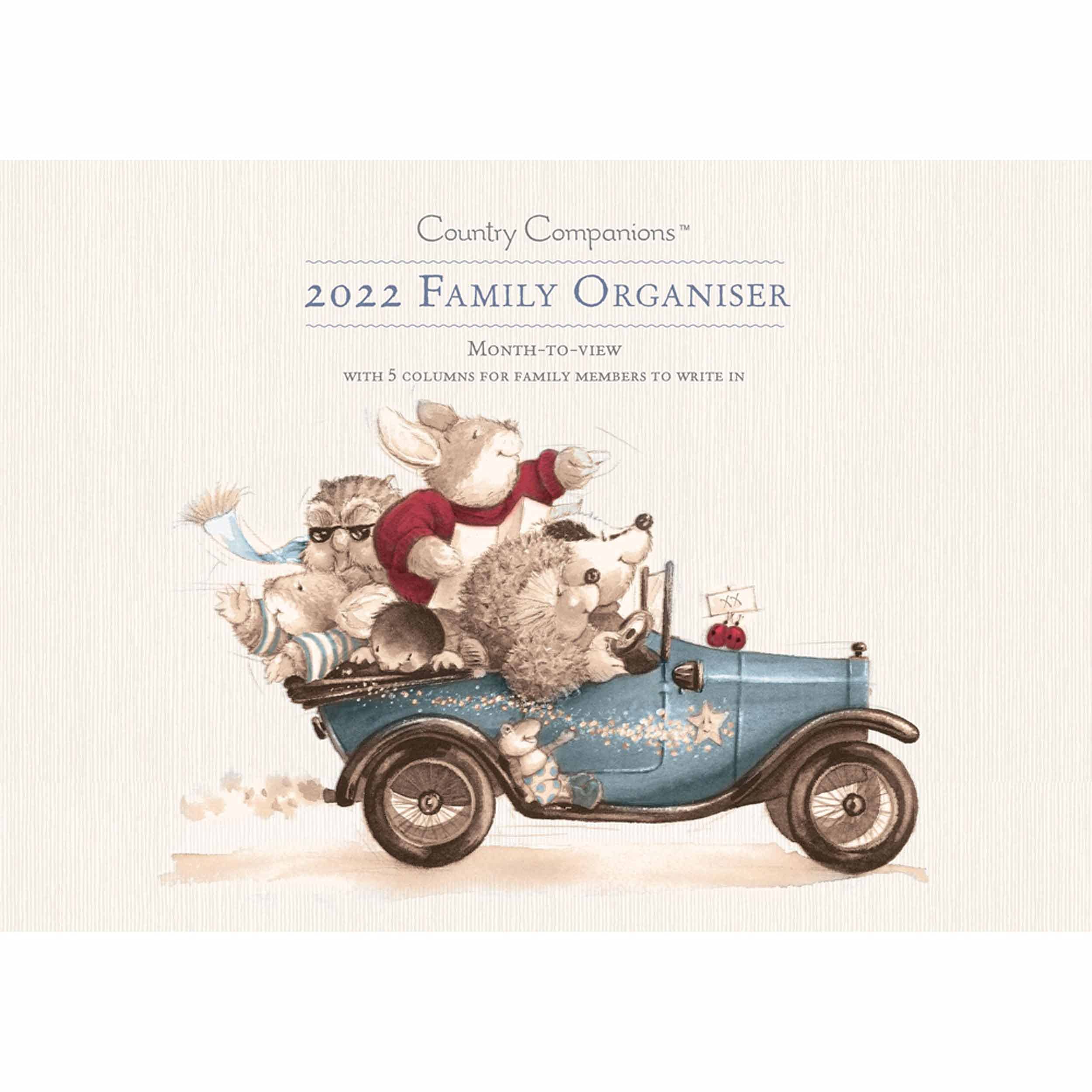 Country Companions A4 Family Planner 2022