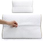 Royal Therapy Travel Memory Foam Pillow, Neck Pillow Bamboo Adjustable Side Sleeper Pillow (Travel 18 x 12 x 5)