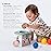 Taf Toys Sensory Baby Tissue Box, Object Permanence Box, Imaginary Play for Infants & Toddlers, Montessori Square Sensory Toys Colorful Pull Scarves, Play Balls & Cards Educational Preschool Learning