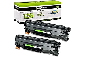 greencycle Compatible Toner Cartridge Replacement for Canon 126