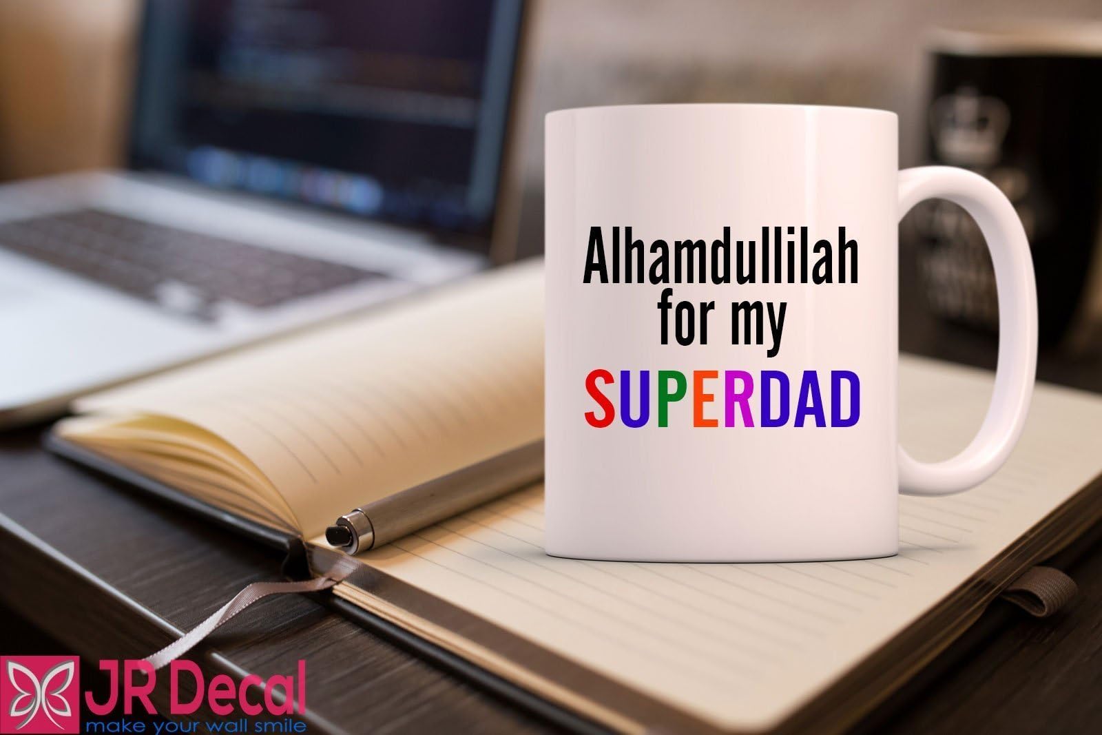 Alhamdulillah for my SuperDAD printed Islamic Mug best Eid gift for dad. Islamic mug Morning coffee mug Muslim gift, Novelty Eid gift, Islamic gift ideas for Father D8