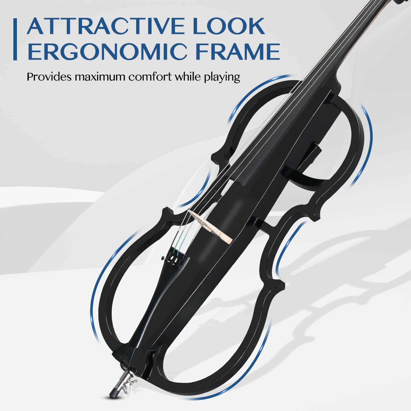 Amazon.com: Ktaxon 4/4 Electric Cello, Professional Silent