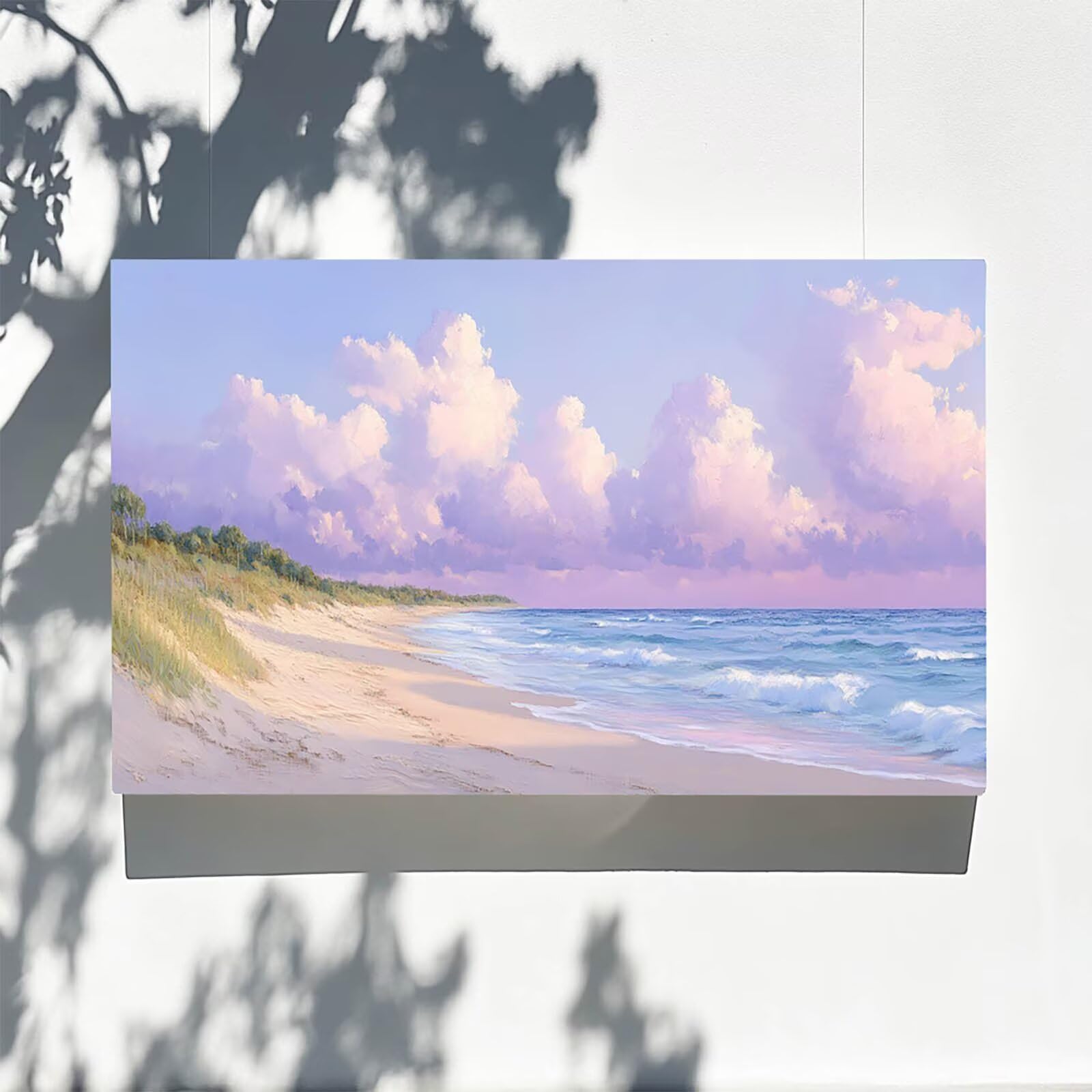 Pintar por Numeros Adultos Playa de arena, Pintar por Numeros Niños Kit Manualidades Adultos Mar Cuadros para Pintar por Numeros Pintura Acrílico, Cuadros Decoracion Salon Modernos 80X160cm 7w-8-F
