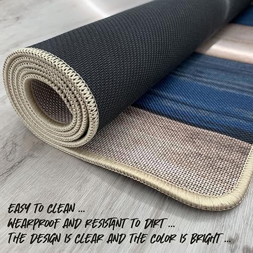 Miniatura 6 de Tapete decorativo de otoño con diseño de hojas de arce con texto en inglés "Fall Hello Maple Leaf", para puerta delantera, entrada al aire libre,