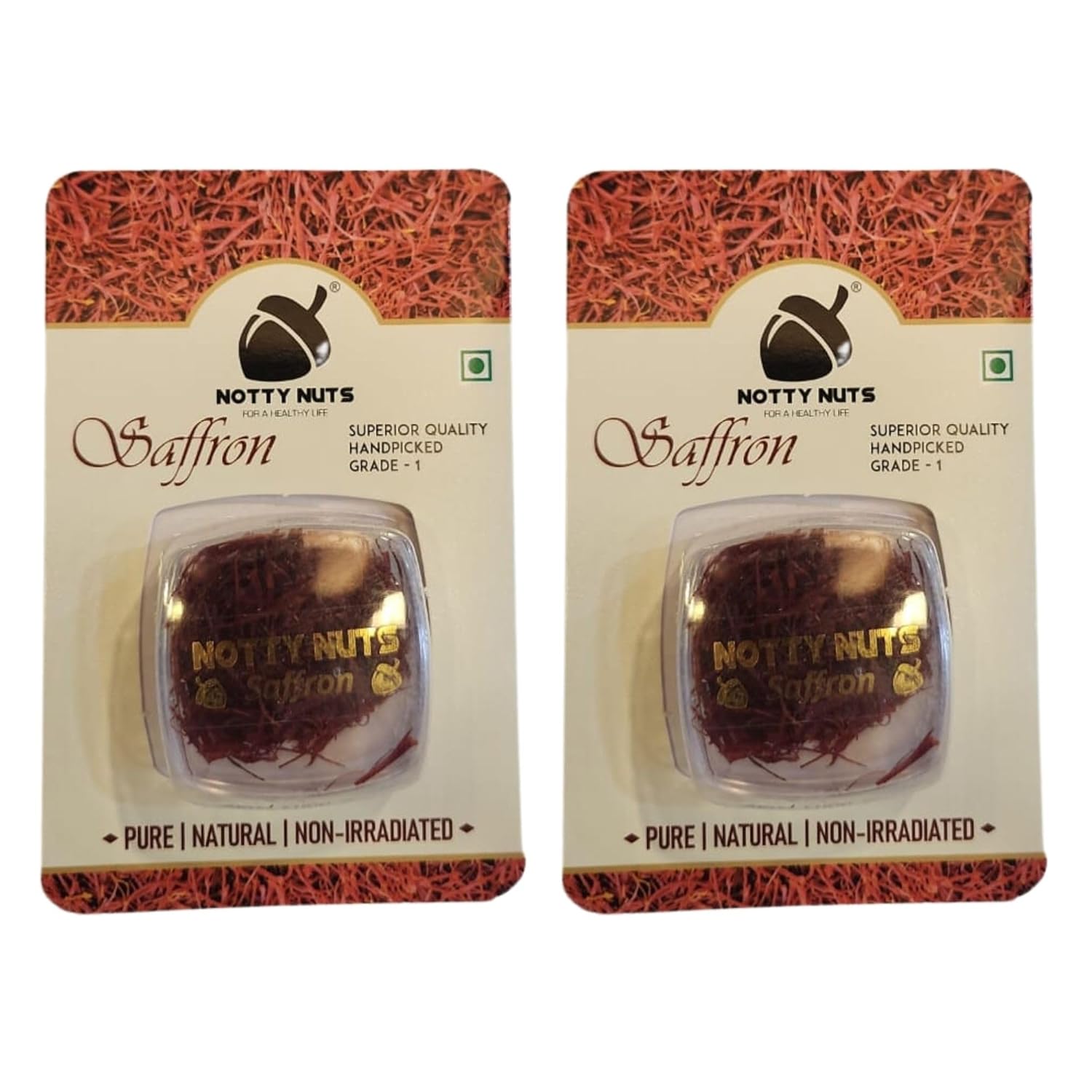 NOTTY NUTS Kesar Saffron Original 1g Premium Saffron for Pregnant Women, Milk, Cooking