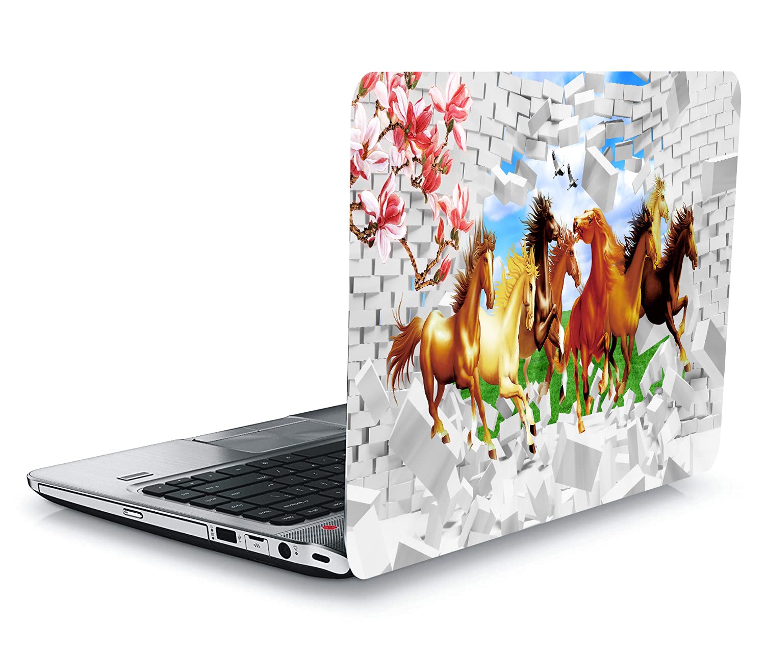 QTH Horse 3D Laptop Skin Sticker Suitable Upto 15.5 INCH Laptop QTH-L2-0145 (B09LLFP7KQ) Amazon Price History, Amazon Price Tracker