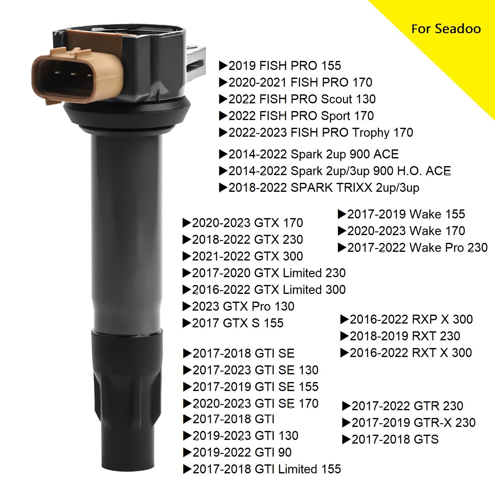 Amazon.com: 420666141 Ignition Coil ASSY For Can-Am 2014