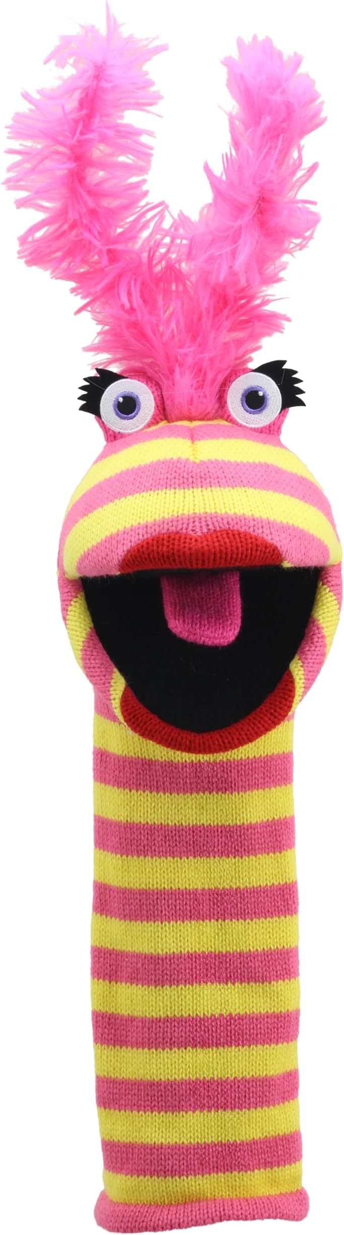 The Puppet Company - Sockettes - Lipstick Hand Puppet, Assorted Colours, 40 cm